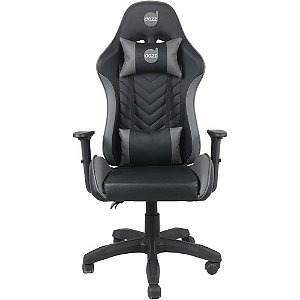 Cadeira Gamer Elite PRO Preto e Cinza - Maxiprint