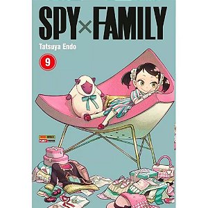 Livro Manga SPY X Family N.09