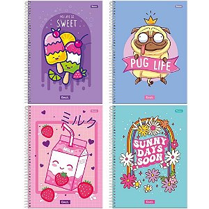 Caderno 10X1 Capa Dura EVER 160F PCT.C/04