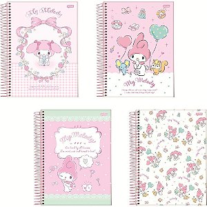 Caderno 01X1 Capa Dura MY Melody 80FLS. PCT.C/04