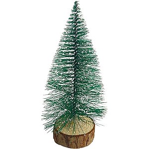 Artigo para Decoracao Natal Arvore Mini Pinheiro 20CM VERD