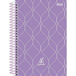 Caderneta Espiral Capa Dura Lavender 80F