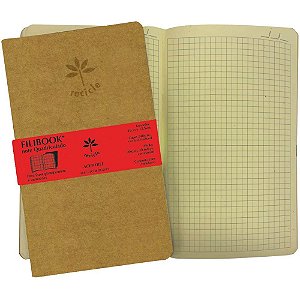 Caderneta Quadriculado 30F 21X12,5 KR/MF