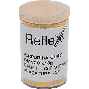 Purpurina Potes 3G. Ouro PCTE C/12 - Reflex