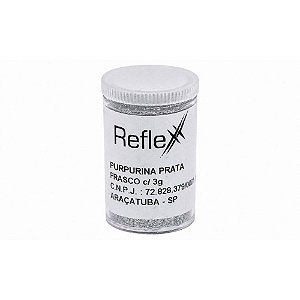 Purpurina Potes 3G. Prata PCTE C/12 - Reflex