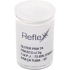 Purpurina Potes 3G. Prata PCTE C/12 - Reflex
