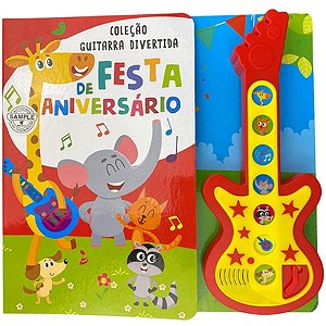 Livro Sonoro Festa de Aniversario 15X23CM