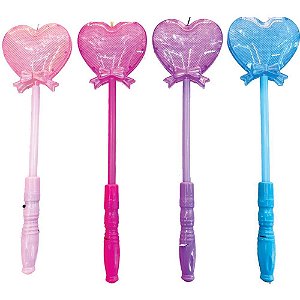 Fantasia Acessorio Varinha Magica Coracao C/LUZ