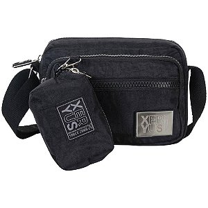 Bolsa Feminina BAG TRENDY 01 Preta Lateral