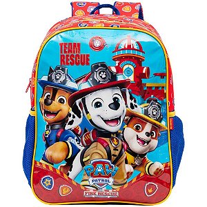 Mochila Infantil Patrulha Canina Fire Rescue GR