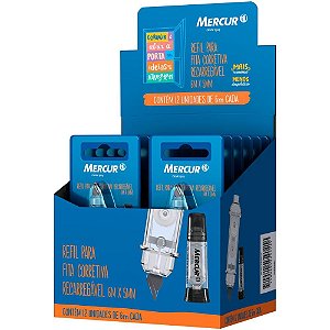 Corretivo em Fita Mercur Refil 6M