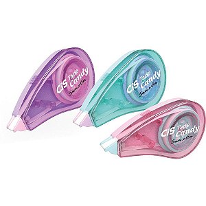 Corretivo em Fita CIS Tape CANDY 5MMX6M 3 Cores