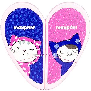 Corretivo em Fita Coracao Gatinho 2EM1 5MMX6M CX.C/12