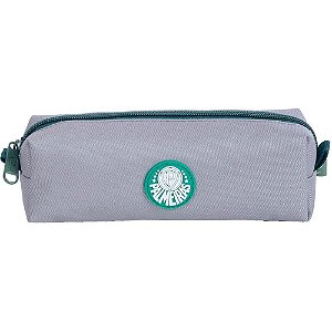 Estojo Simples Palmeiras Cinza MD
