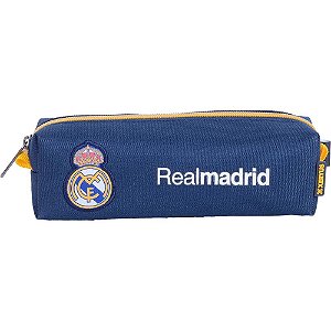 Estojo Simples Real Madrid Azul MD