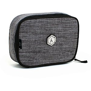 Estojo BOX JUVENILC/COMPARTIMENTO Cinza