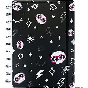 Caderno Inteligente Grande Luluca Pandalu STAR 80FLS