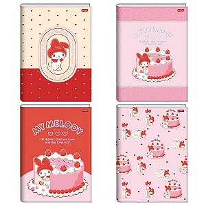 Caderno Brochurao Capa Dura MY Melody 80FLS. PCT.C/05