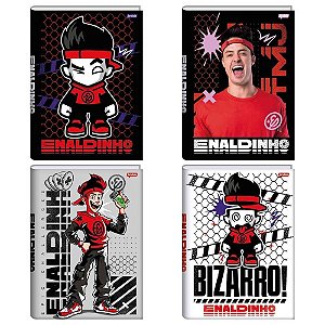 Caderno Brochurao Capa Dura Enaldinho 80FLS. PCT.C/05