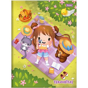 Caderno Brochura 1/4 Capa Dura Ternuritas 80F PCT.C/05