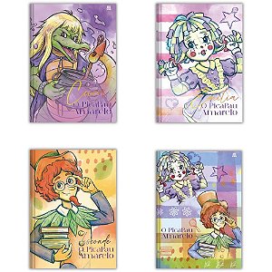 Caderno Brochurao Capa Dura o Pica Pau Amarelo 80F PCT.C/05