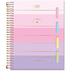 Caderno 01X1 Cp.dura Colegial Daydream C/4 Divisorias (S)