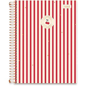 Caderno 10X1 Capa Dura CHERRY Lovers 160FLS PCT.C/04