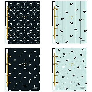 Caderno Argolado Audrey C/6 Divisorias (S)