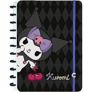 Caderno Inteligente Grande Kuromi 80FLS 215X280MM