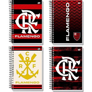 Caderno 10X1 Capa Dura Flamengo 160FLS PCT.C/04