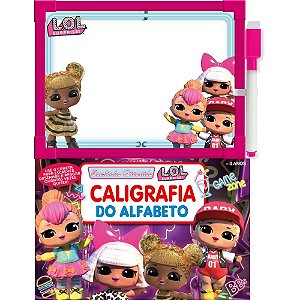 Livro Brinquedo Ilustrado LOL Surprise Lousa Magica