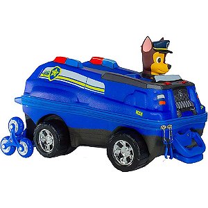 Mochila Infantil com Rodinha Patrulha Canina Chase Carro
