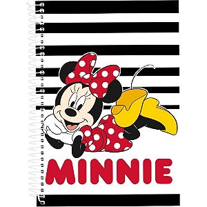 Caderno 01X1 Capa Dura Mickey e Minnie 80FLS PCT.C/04