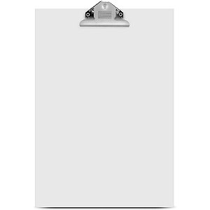 Prancheta Duraplac 34X24CM Branca Prende CX.C/18