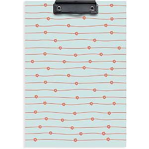 Prancheta Duratex Oficio Linha Flores Prend.meta CX.C/06