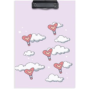 Prancheta Duratex Oficio Coracao Balao Pred.meta CX.C/06