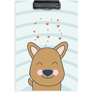 Prancheta Duratex Oficio Cachorrinho Prend.metal CX.C/06