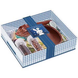 Caixa P/OVO de Pascoa KIT Confeiteiro Contos AZ.100G