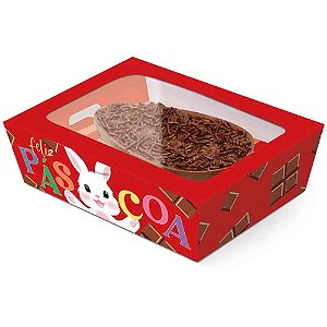 Caixa P/OVO de Pascoa 500G C/COLHER Felicita PCT.C/06