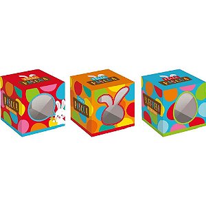 Embalagem para Doces Pascoa 9X9X9CM Chomundo (S) PCT.C/10