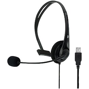 Fone de Ouvido com Microfone Headset Office CALL USB 2MTS