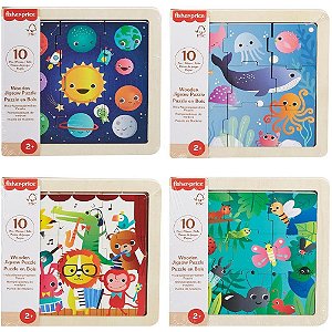 Fisher Price Wood Meu Primeiro QUEBRA-CABEÇA (S)