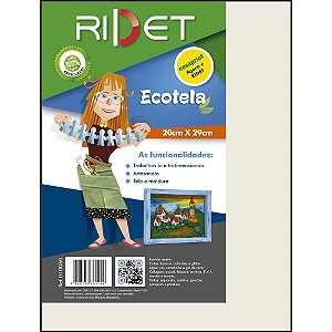 Tela Painel para Pintura Ecotela em Folhas 29X20CM