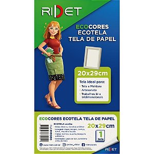 Tela Painel para Pintura Ecotela em Folhas 29X20CM