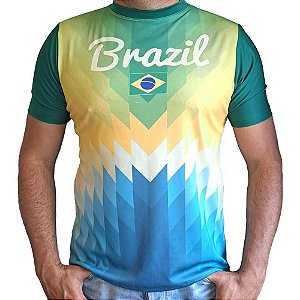Camiseta da Copa do Mundo Camiseta Brasil Verde P