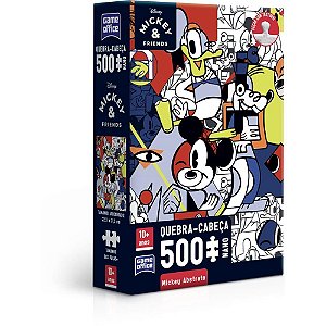 QUEBRA-CABECA Cartonado Mickey 500 PCS Nano