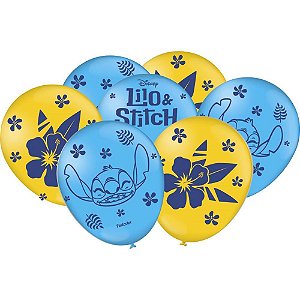 Balao 9 Decorado Lilo e STITCH PCT.C/25