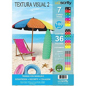 Bloco para Educacao Artistica Textuta 2 Decorado A4 180G 36F Pacote