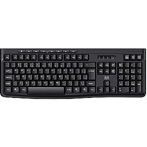 Teclado USB S/FIO TS050 Multimidia PT