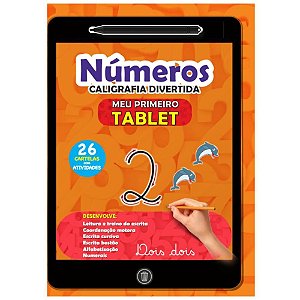 Livro Pedagogico Numeros - Caligrafia Divertida